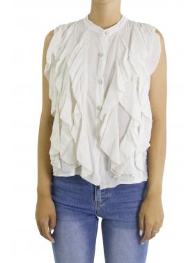 Camicia con volant